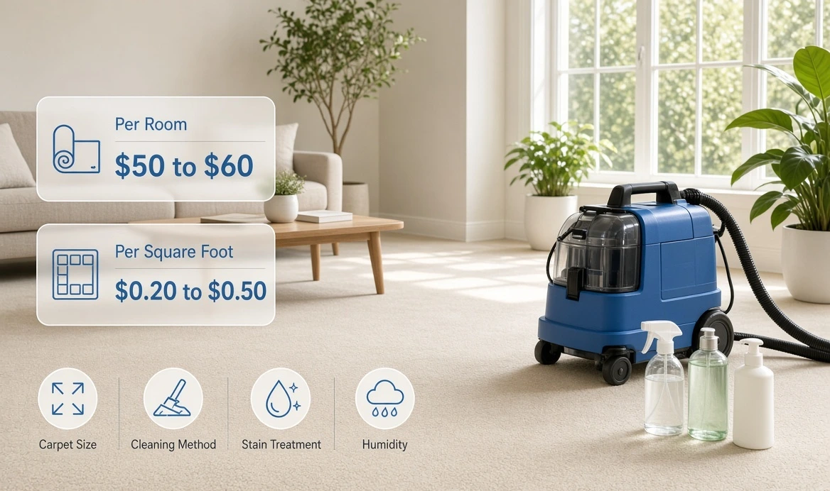 Carpet Cleaning Cost in Sugar Land